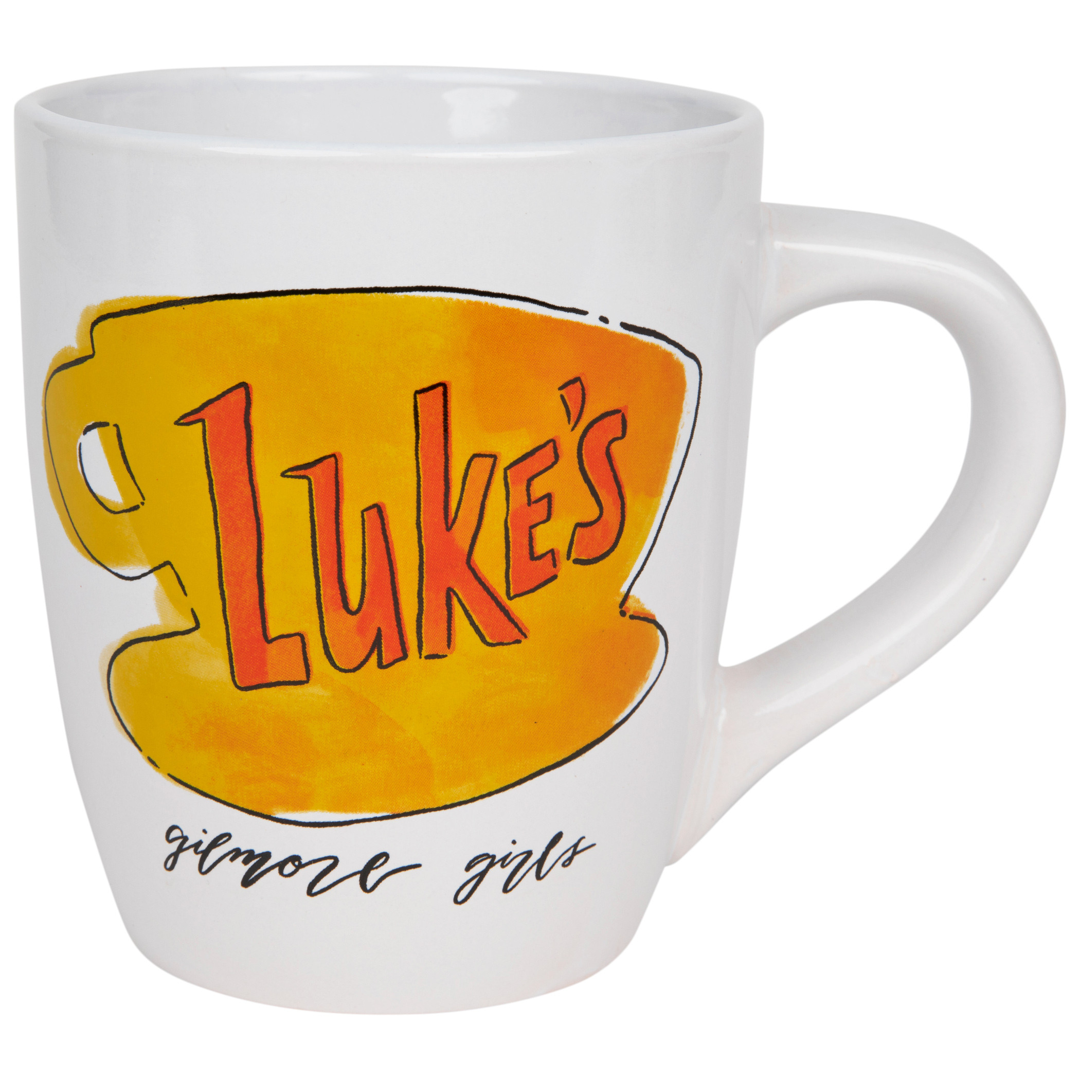 Gilmore Girls Luke's Diner Logo 25oz Ounce Ceramic Mug